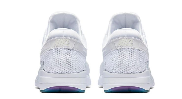 Nike Air Max Zero White, белые, нейлон, мужские