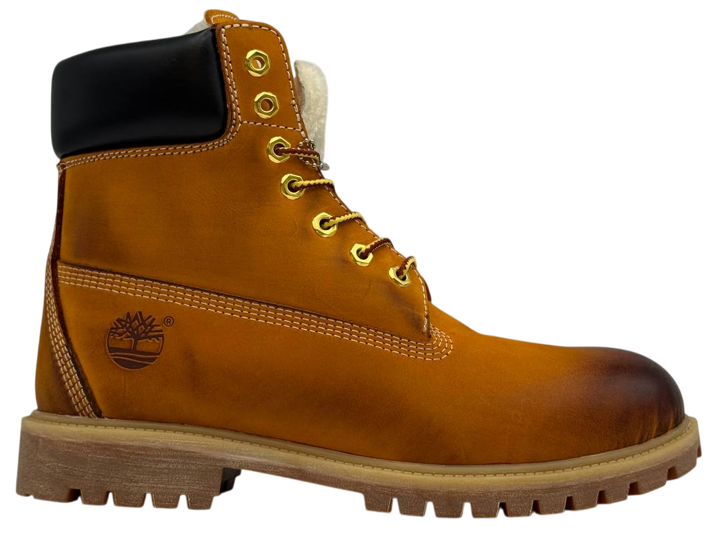 Ботинки Timberland Icon Orange с мехом