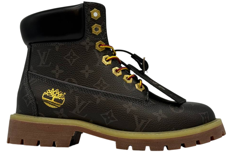 Ботинки Timberland х Louis Vuitton Black