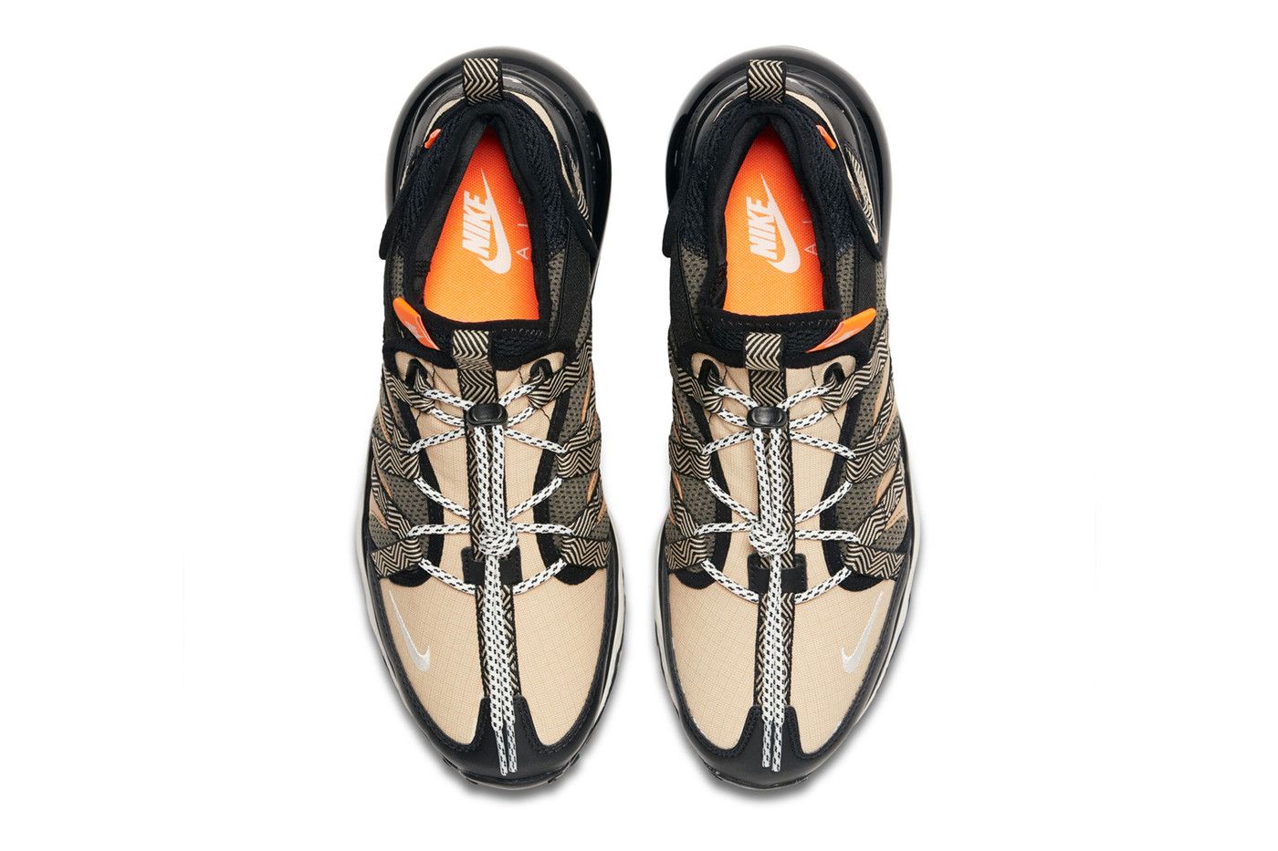 Nike Air Max 270 Bowfin черно-бежевые  (40-44)